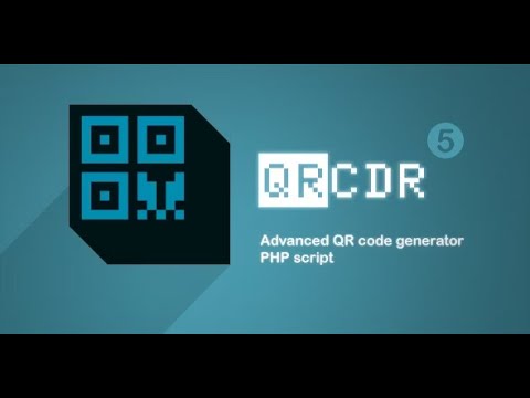 QRcdr - 响应式 QR 码生成器